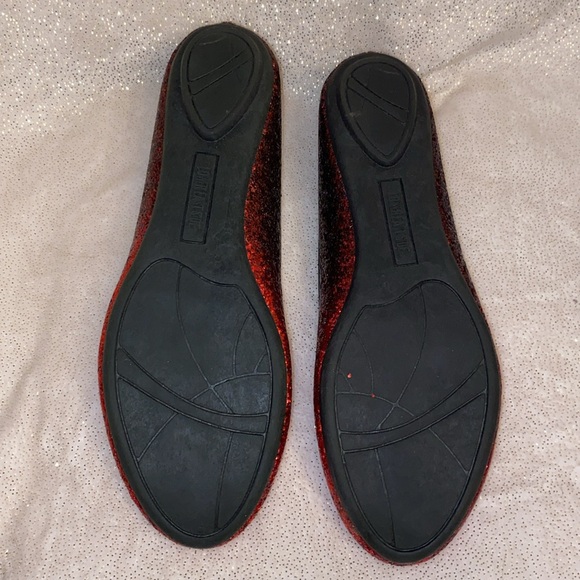 Ruby Red Ombré Ballet Flats NWT - Picture 4 of 5